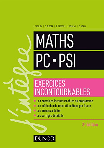 Maths PC-PSI