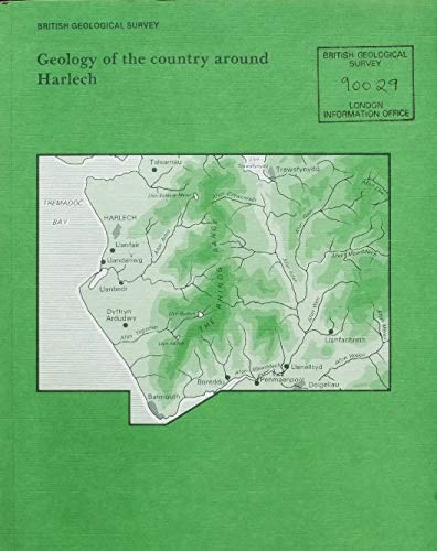 Geology of the country around harlech