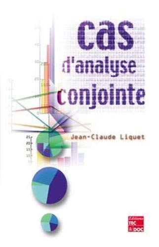 CAS D'ANALYSE CONJOINTE