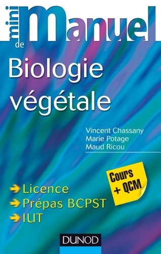Mini manuel de biologie végétale
