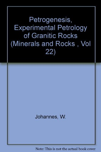 Pétrogénèse et pétrologie expérimentale des roches granitiques