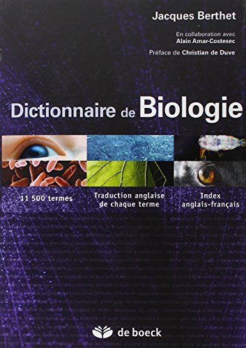 DICTIONNAIRE DE BIOLOGIE, 1