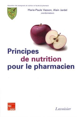 PRINCIPES DE NUTRITION POUR LE PHARMACIEN, 1