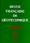 Revue française de géotechnique