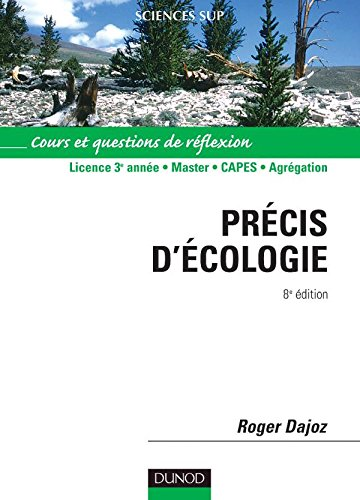 PRECIS D'ECOLOGIE