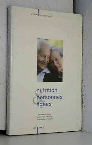 NUTRITION ERSONNES AGEES, 1