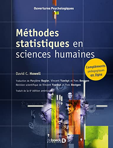 METHODES STATISTIQUES EN SCIENCES HUMAINES
