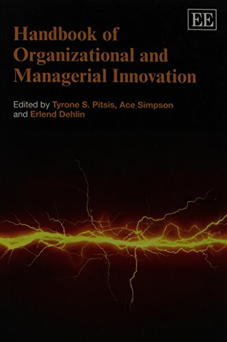 Handbook of organizational and managerial innovation