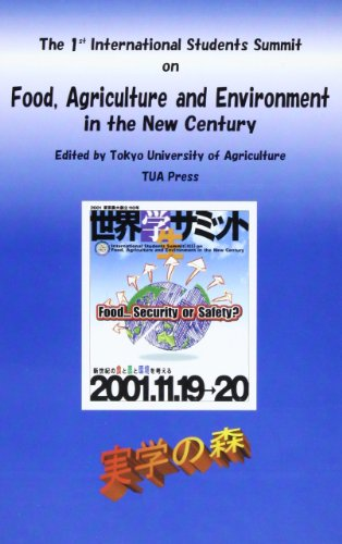 THE 1st INTERNATIONAL STUDENTS SUMMIT ON FOOD, AGRICULTRE AND ENVIRONNEMENT IN THE NEW CENTURY, 1