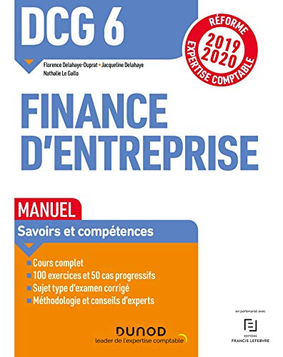 Finance d'entreprise DCG 6