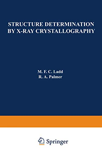Structure determination by X-ray cristallography