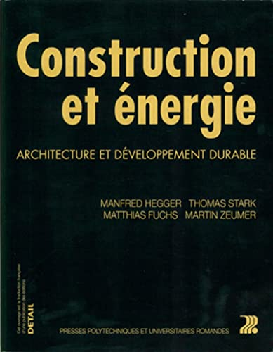 CONSTRUCTION ET ENERGIE