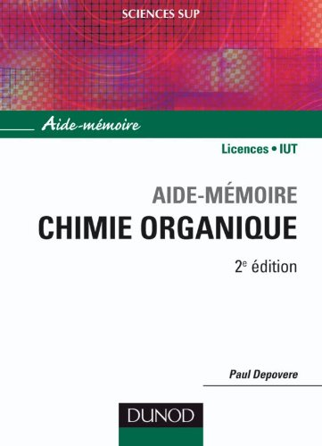 AIDE-MEMOIRE DE CHIMIE ORGANIQUE