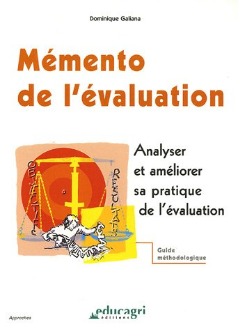 MEMENTO DE L'EVALUATION, 1
