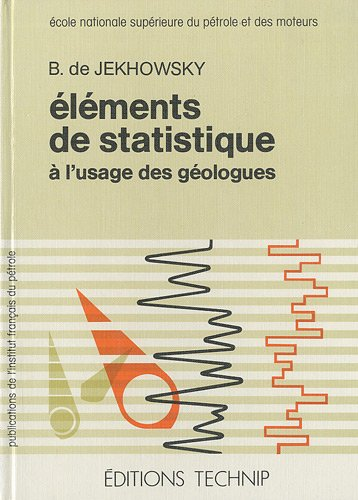 Eléments de statistique à l'usage des géologues