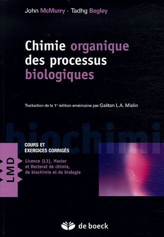 CHIMIE ORGANIQUE DES PROCESSUS BIOLOGIQUES, 1