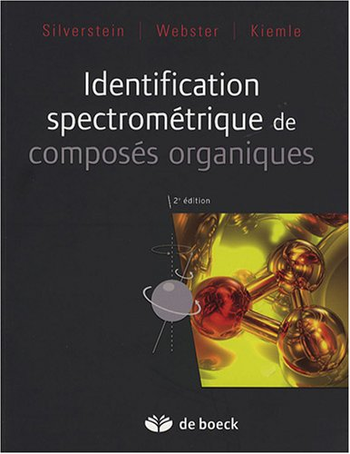 IDENTIFICATION SPECTROMETRIQUE DE COMPOSES ORGANIQUES