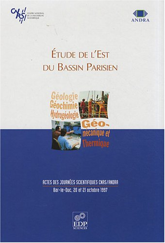 ÉTUDE DE L'EST DU BASSIN PARISIEN