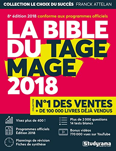 La bible du TAGE-MAGE 2018