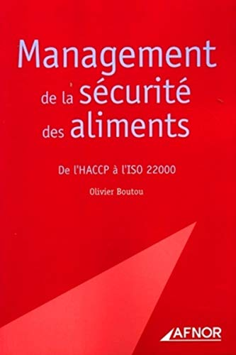 MANAGEMENT DE LA SECURITE DES ALIMENTS, 1