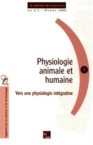 PHYSIOLOGIE ANIMALE ET HUMAINE, 1