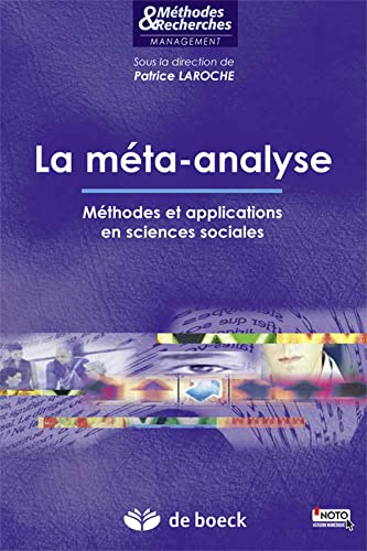 La méta-analyse : méthodes et applications en sciences-sociales