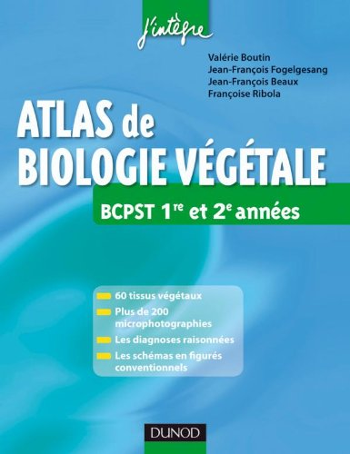 ATLAS DE BIOLOGIE VEGETALE
