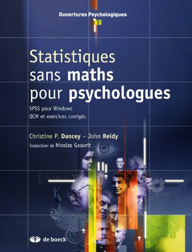 Statistiques sans maths pour psychologues