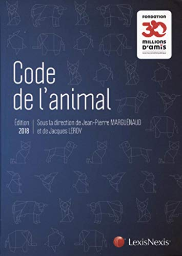 Code de l'animal 2018