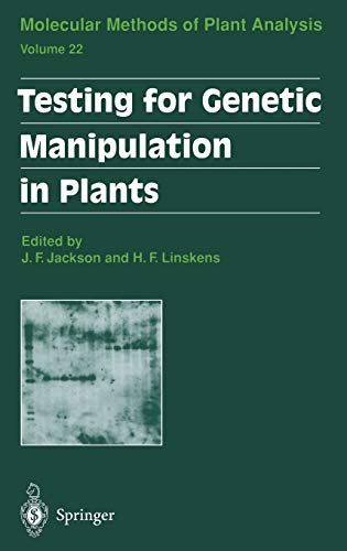 TESTING FOR GENETIC MANIPULATION IN PLANTS, 1