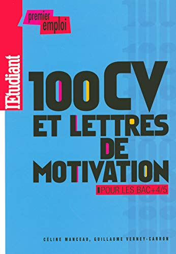 100 CV ET LETTRE DE MOTIVATION POUR LES BAC+4/5