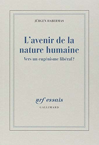 L'AVENIR DE LA NATURE HUMAINE, 1