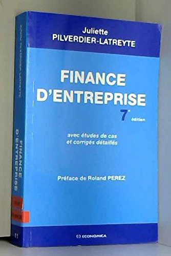 FINANCE D'ENTREPRISE - 7e EDITION