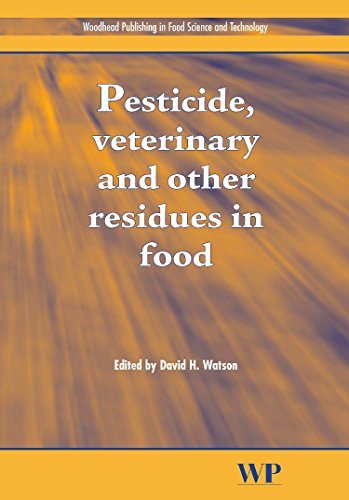 PESTICIDE, VETERINARY AND OTHER RESIDUES IN FOOD, 1