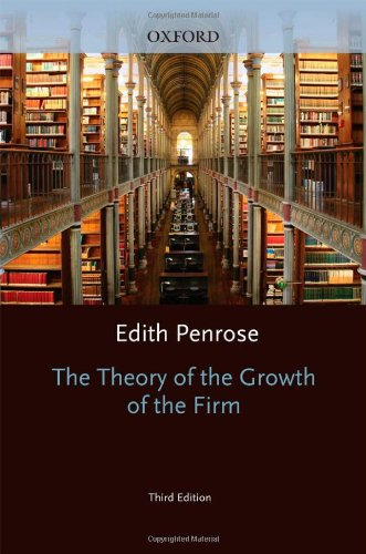 THE THEORY OF THE GROWTH OF THE FIRM, 1