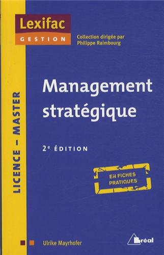Management stratégique 2e édition